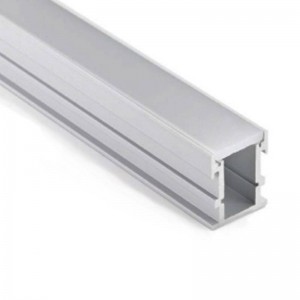 Profilé aluminium encastrable 21x26mm IP44