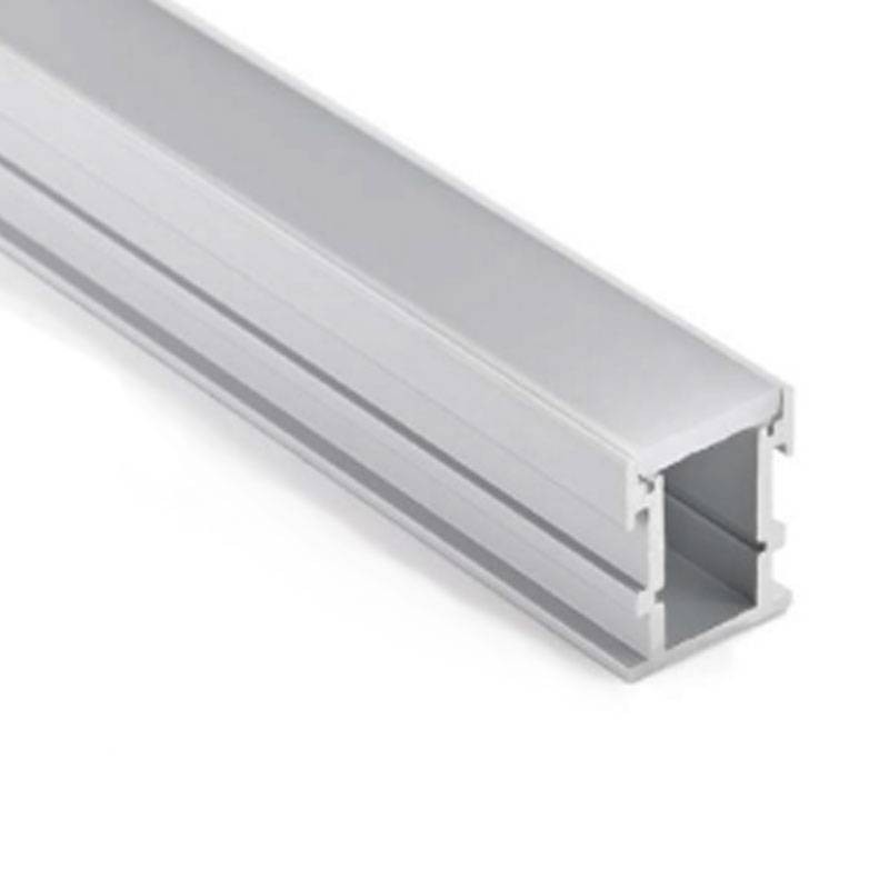 Profilé aluminium encastrable pour ruban LED