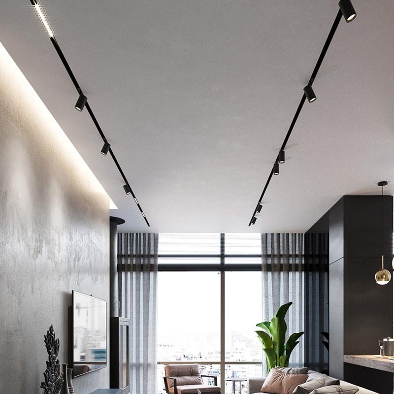 Éclairage sur rail Éclairage sur rail