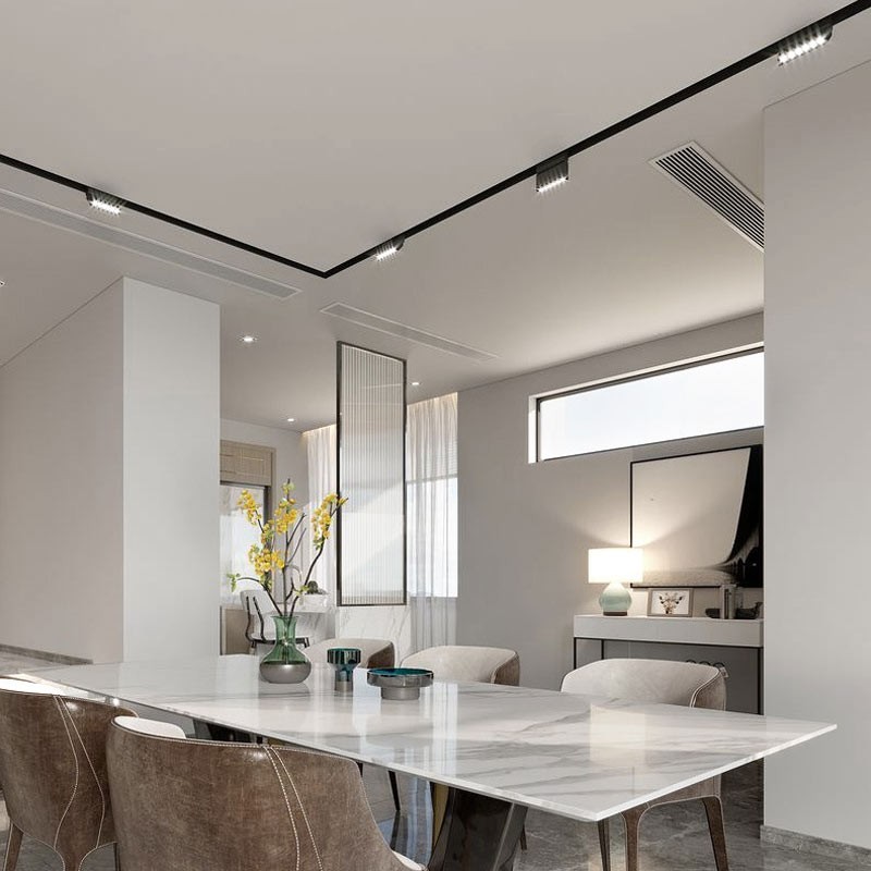 Éclairage sur rail Éclairage sur rail