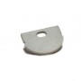 Embout de finition percé pour profilé 17x8mm Embout de finition percé pour profilé 17x8mm