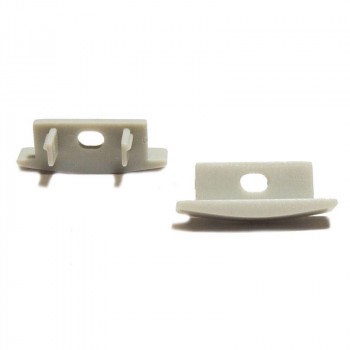 Embout de finition percé pour profilé 23x8mm (BPERF23X8) Embout de finition percé pour profilé 23x8mm (BPERF23X8)