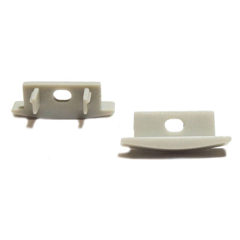 Embout de finition percé pour profilé 23x8mm (1U)