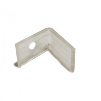 Clip de fixation en plastique pour profilé d'aluminium 19x19mm Clip de fixation en plastique pour profilé d'aluminium 19x19mm