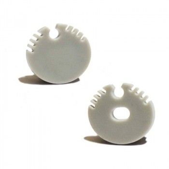Embouts de finition pour profilé de diamètre 21mm Embouts de finition pour profilé de diamètre 21mm