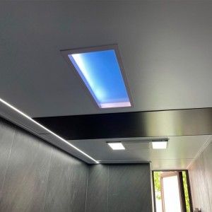 Panneau LED imitant la lumière naturelle - effet de ciel - rythme