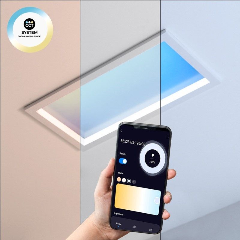 Dalle LED motif ciel Dalle LED motif ciel