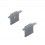 Embouts de finition pour profilé encastrable 36x28mm (1U)