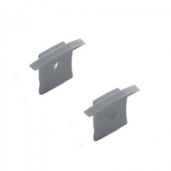 Embouts de finition pour profilé encastrable 36x28mm Embouts de finition pour profilé encastrable 36x28mm