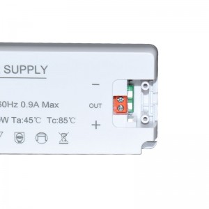 Tension de sortie : 24V DC +/- 0.6V (24V tension constante)