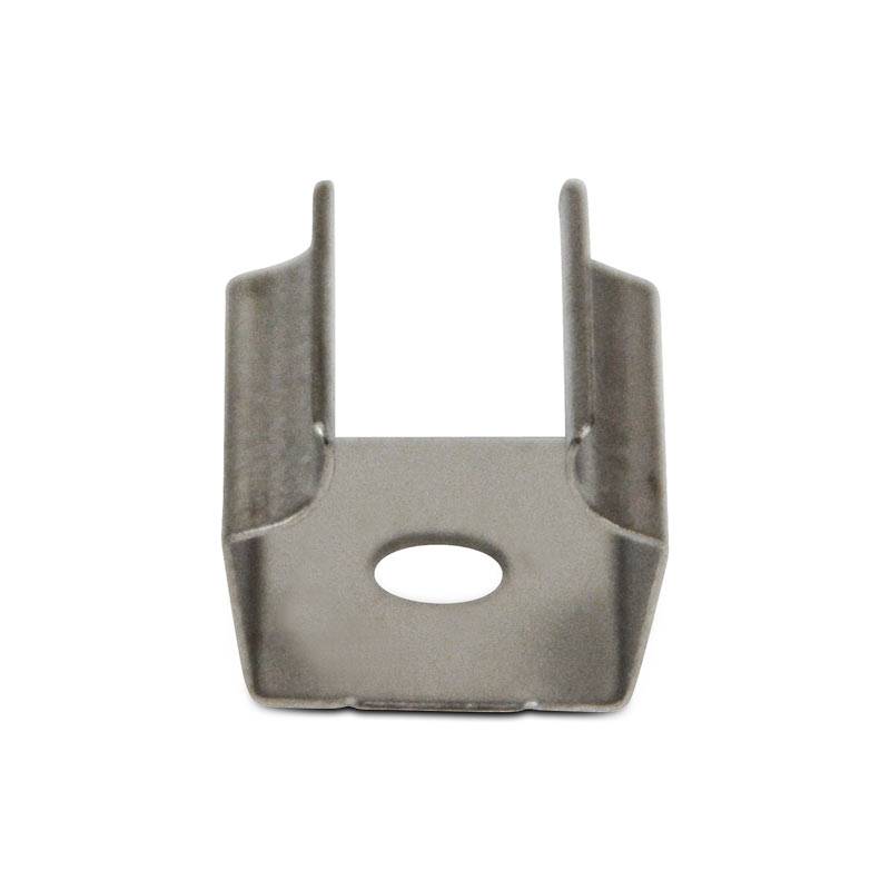 Clip de fixation en métal profilé haut/bas 18x49 mm (1U)