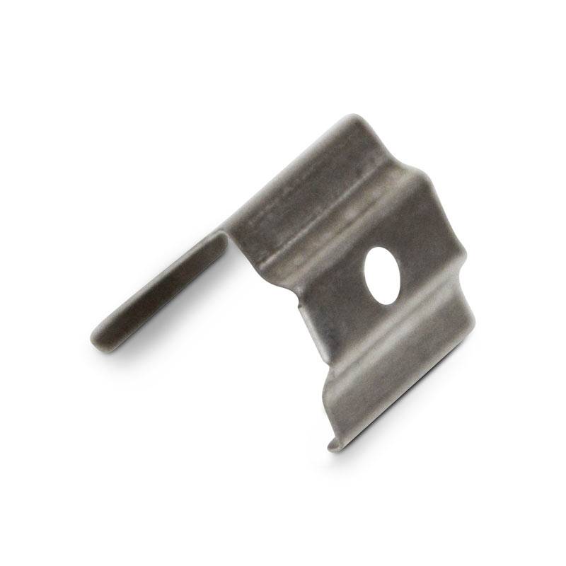 Clip de fixation en métal pour profilé angle 16 x 16 mm (1U)