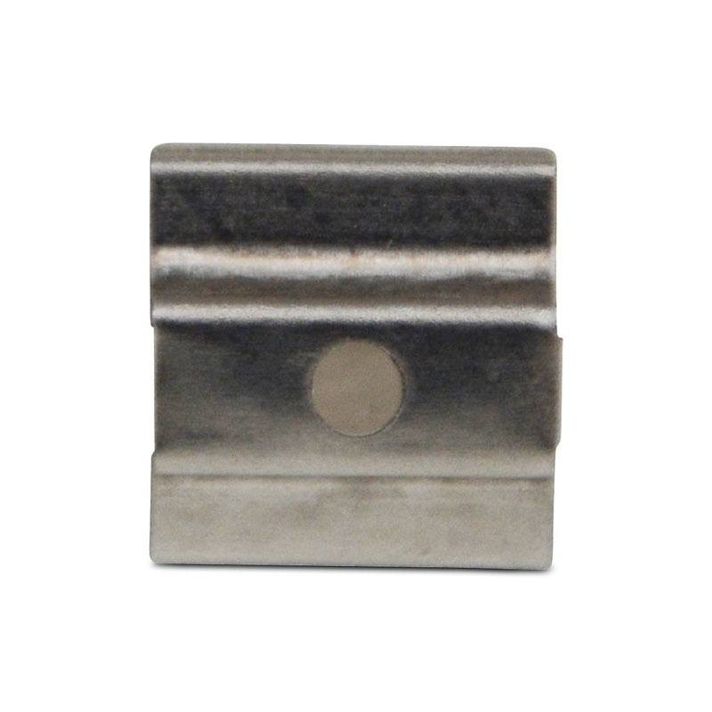 Clip de fixation en métal pour profilé d'angle 16 x 16 mm Clip de fixation en métal pour profilé d'angle 16 x 16 mm