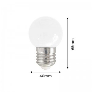 Ampoule LED couleur E27 1W au meilleur prix