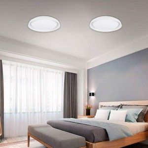 Plafonnier circulaire LED en saillie SMART RVB et CCT avec