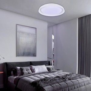 Plafonnier circulaire LED en saillie SMART RVB et CCT avec