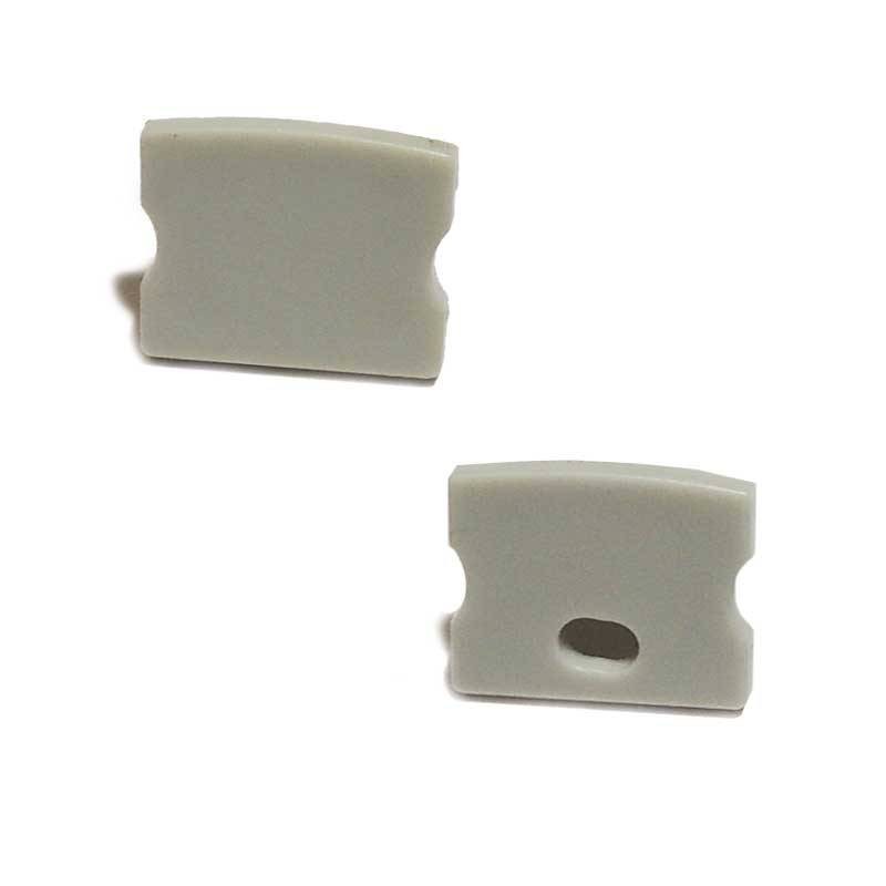 Embout latéral profilé de surface 17x15mm (1U)