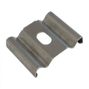 AGRAFE MÉTALLIQUE POUR FIXATION DE PROFILÉ FLEXIBLE 18X6MM AGRAFE MÉTALLIQUE POUR FIXATION DE PROFILÉ FLEXIBLE 18X6MM