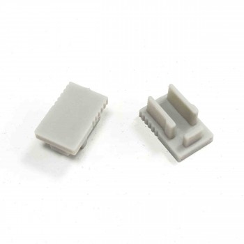 Embout profil aluminium 8X12MM Embout profil aluminium 8X12MM