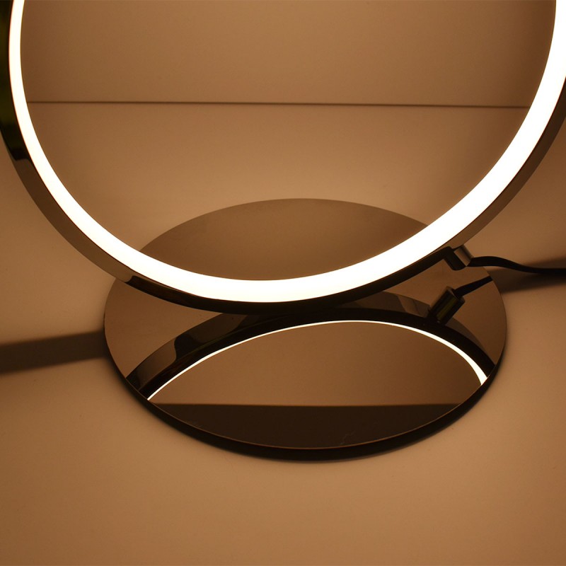 Lampe de pied chromée Lampe de pied chromée