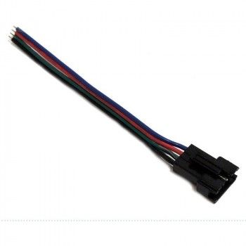 Connecteur rapide RGB à quatre broches mâle pour ruban RGB (Noir/Vert/Rouge/Bleu) Connecteur rapide RGB à quatre broches mâle pour ruban RGB (Noir/Vert/Rouge/Bleu)