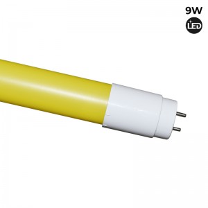 Tube jaune LED T8 60cm - 9W