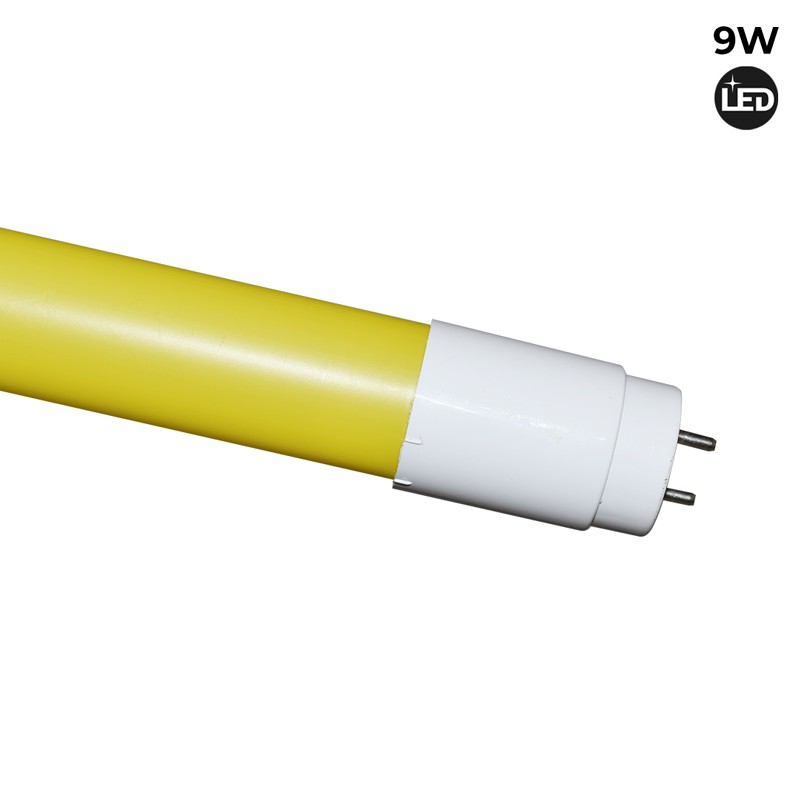 Tube jaune LED T8 60cm - 9W
