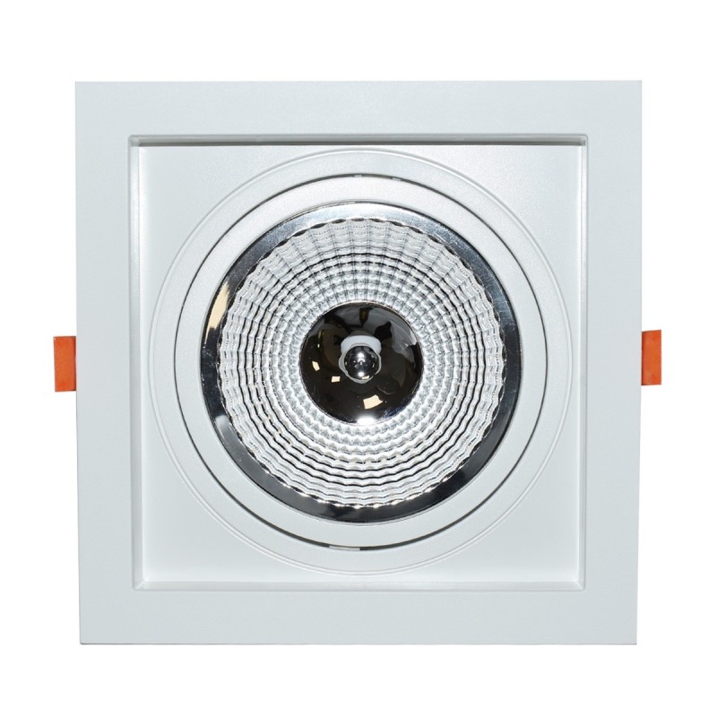 Anneau carré en polycarbonate de type cardan