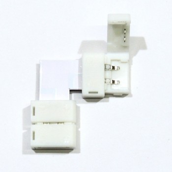 Connecteur d'angle ruban à ruban LED 10mm 90º Connecteur d'angle ruban à ruban LED 10mm 90º