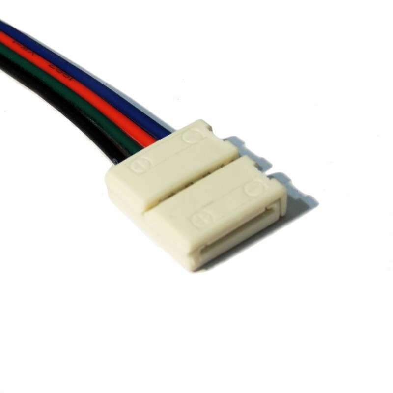 Connecteur ruban à ruban LED 10mm RGB avec câble