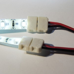 Connecteur ruban à ruban LED 8mm avec câble