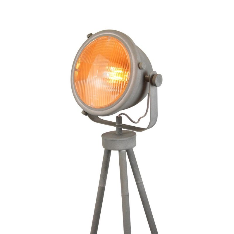 Lampe sur pied aluminium marin