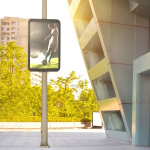 Panneau d’Affichage Publicitaire LED P5MM 50 cm, Android&iOS, Programmable  pour Message Défilant