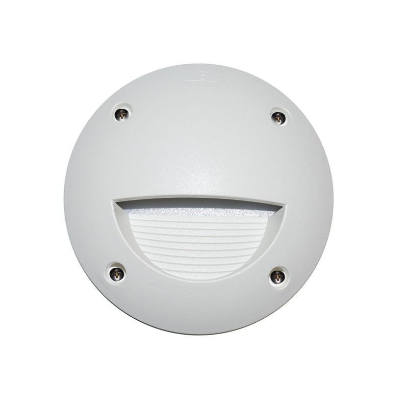 Borne encastrable LED FUMAGALLI "LETI 100" en blanc