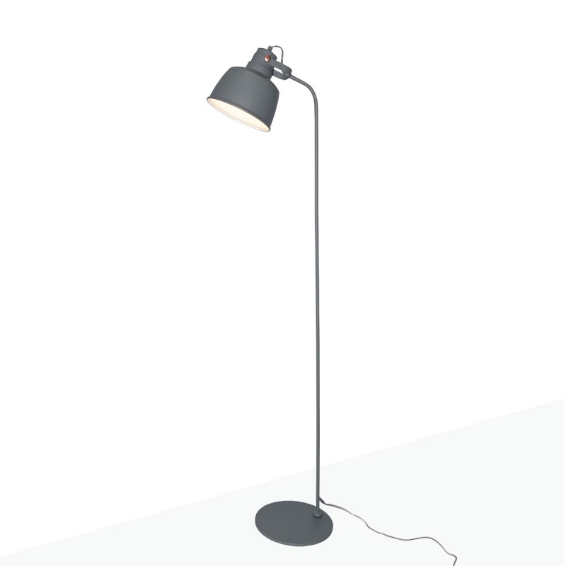 Lampe sur pied design à tête suspendue