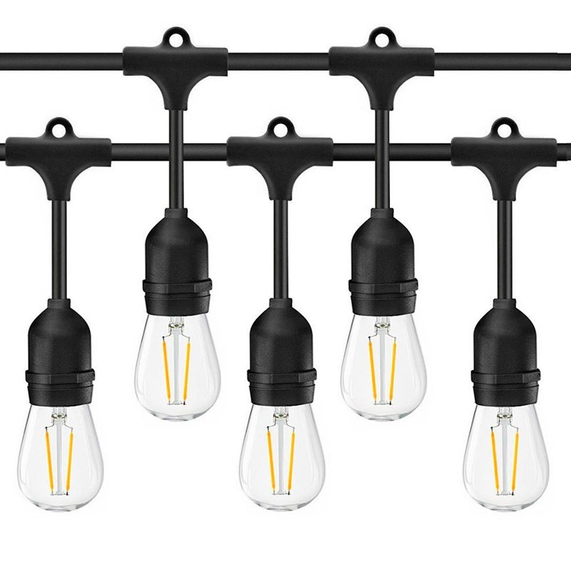 Guirlande lumineuse d'extérieur comprenant 10 douilles Guirlande lumineuse d'extérieur comprenant 10 douilles