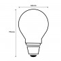 lampe LED E27 Osram Filament G45