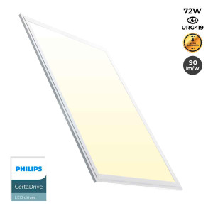 Panneau LED plat 120X60cm - Driver PHILIPS - 72W - UGR19 - Blanc neutre