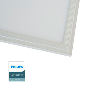 Dalle led plafond 120X30 rectangle blanc chaud 45w 2700k professionnelle