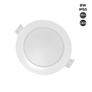 Downlight encastré étanche IP65 8W