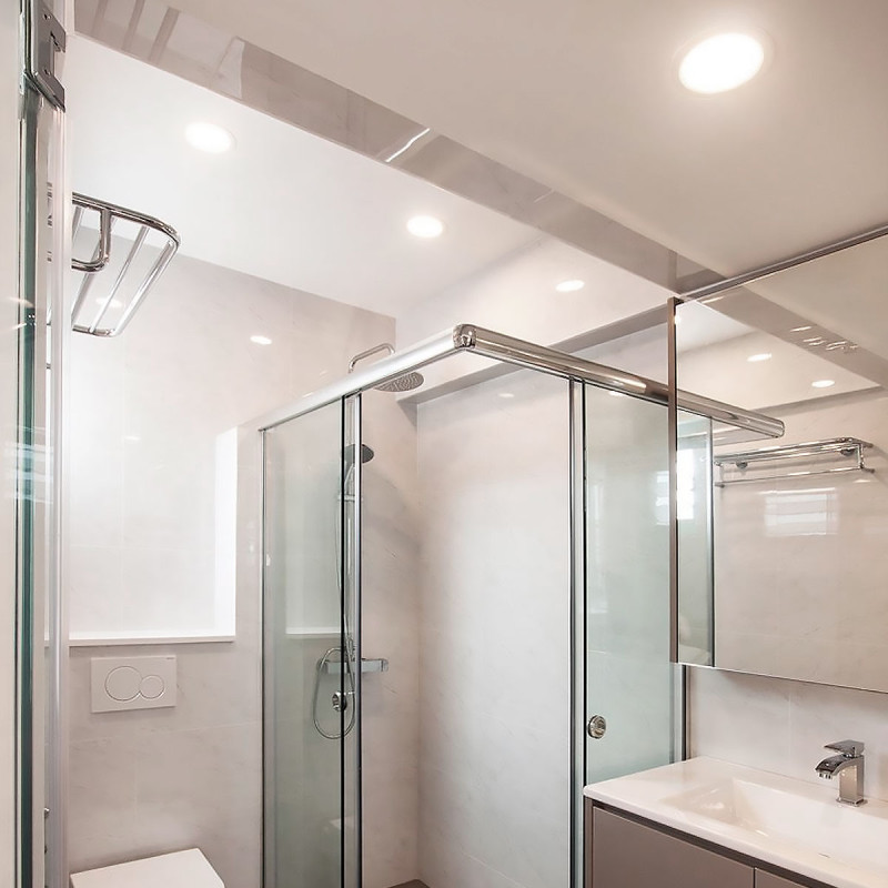Éclairage LED parfait pour une installation dans les salles de bains, Éclairage LED parfait pour une installation dans les salles de bains,