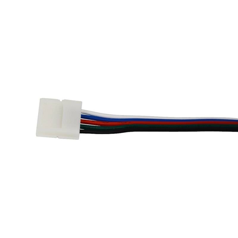 Connecteur rapide pour ruban LED RGBW 12mm avec câble