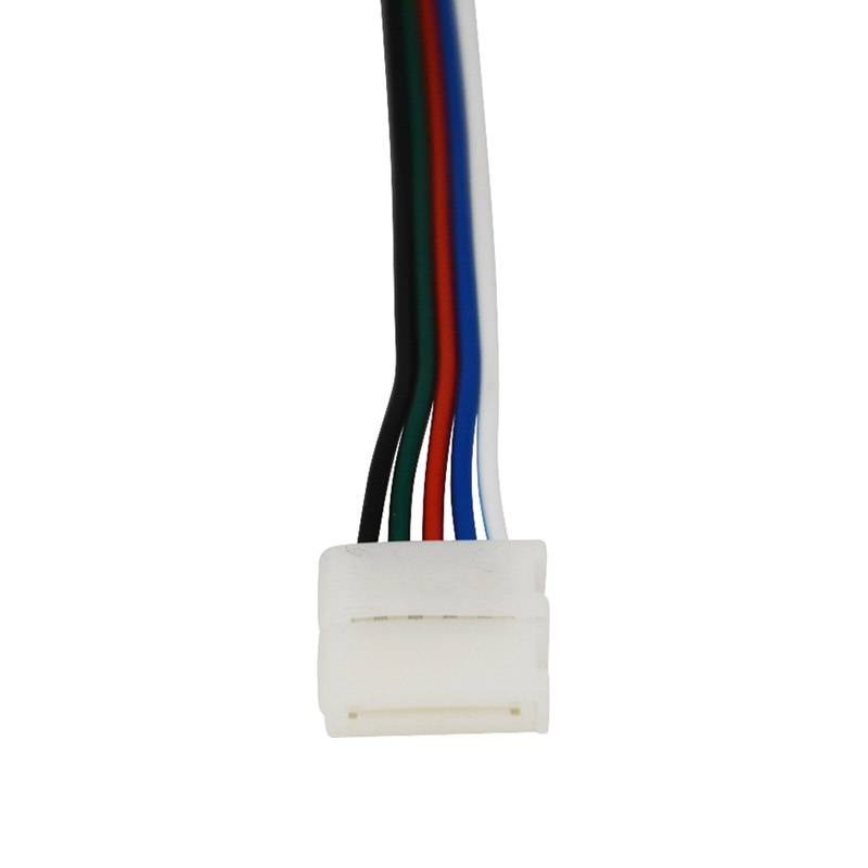 Connecteur rapide pour ruban LED RGBW 12mm avec câble