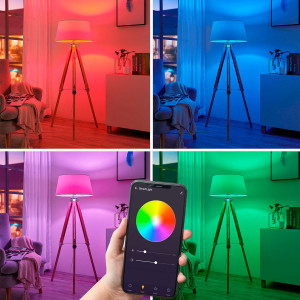 Wewoo - Ampoule LED connectée E27 - intelligente WiFi à changement de  couleur 10 W, 14 DEL 3000K + RGB 1050 LM Fonctionne avec Alexa et Google  Home, CA 230V - Lampe connectée - Rue du Commerce