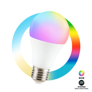 Wewoo - Ampoule LED connectée E27 - intelligente WiFi à changement de  couleur 10 W, 14 DEL 3000K + RGB 1050 LM Fonctionne avec Alexa et Google  Home, CA 230V - Lampe connectée - Rue du Commerce