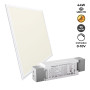 Panneau LED encastrable 60x60cm - 0-10V dimmable - 44W - 3960lm - UGR19