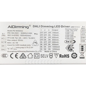 Panneau LED encastrable 60x60cm - DALI dimmable
