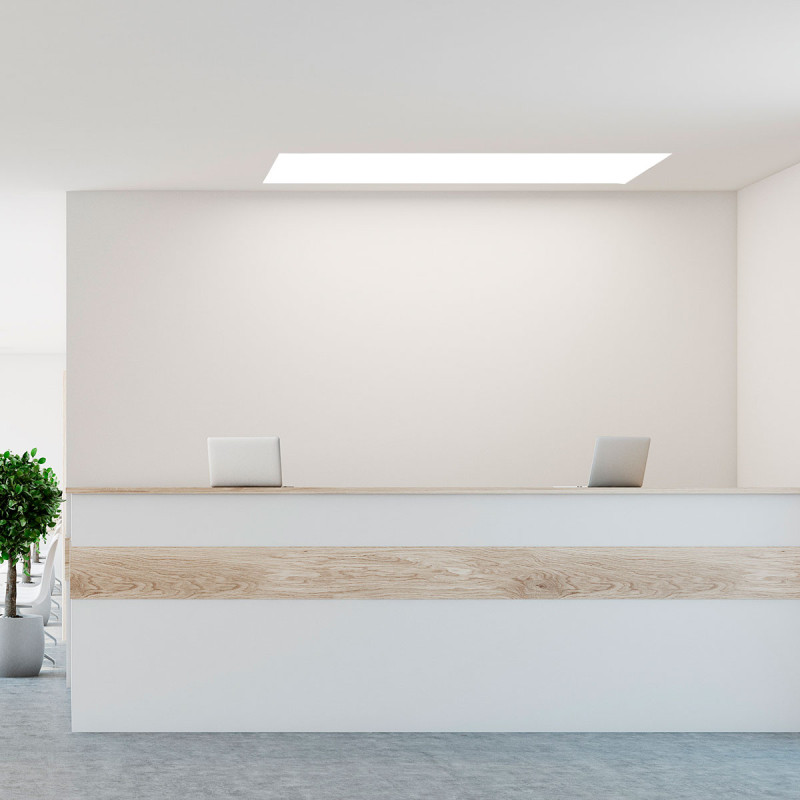 Dalle LED encastrable 120x30cm driver TRIAC Dalle LED encastrable 120x30cm driver TRIAC