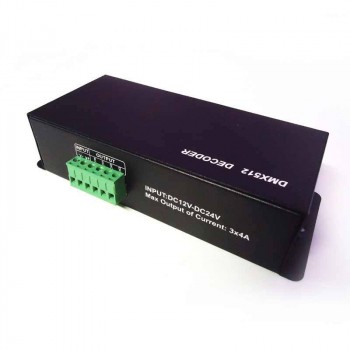 Contrôleur DMX-512 à 4 canaux DMX/RGB Contrôleur DMX-512 à 4 canaux DMX/RGB