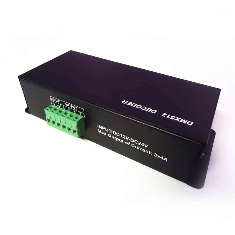 Décodeur DMX 3 canaux DMX/RGB
